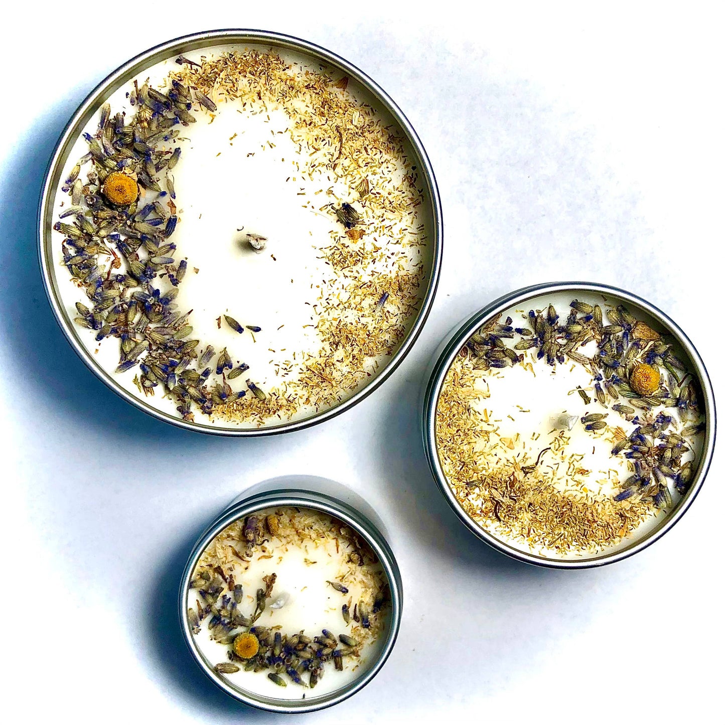 "Sweet Dreams" Lavender & Chamomile Soy Candle: 2. oz.