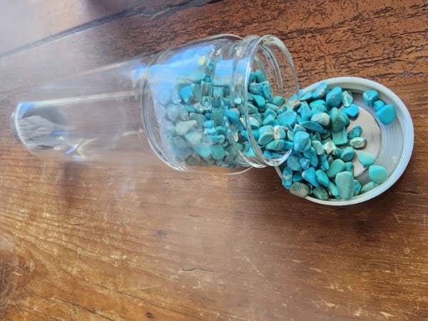 Glass Crystal Water Bottles: Indian Agate