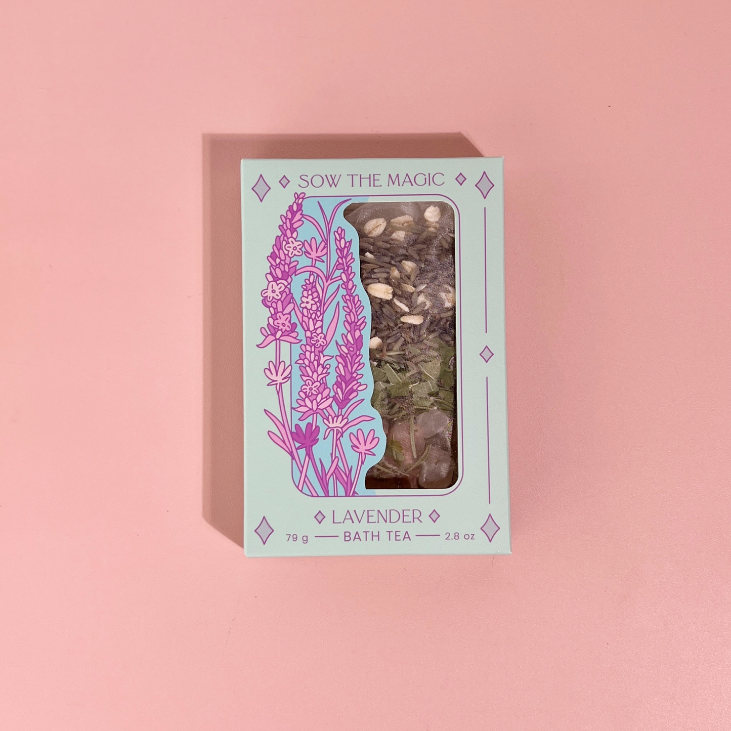 Lavender Lovers Tarot Botanical Bath Tea Box