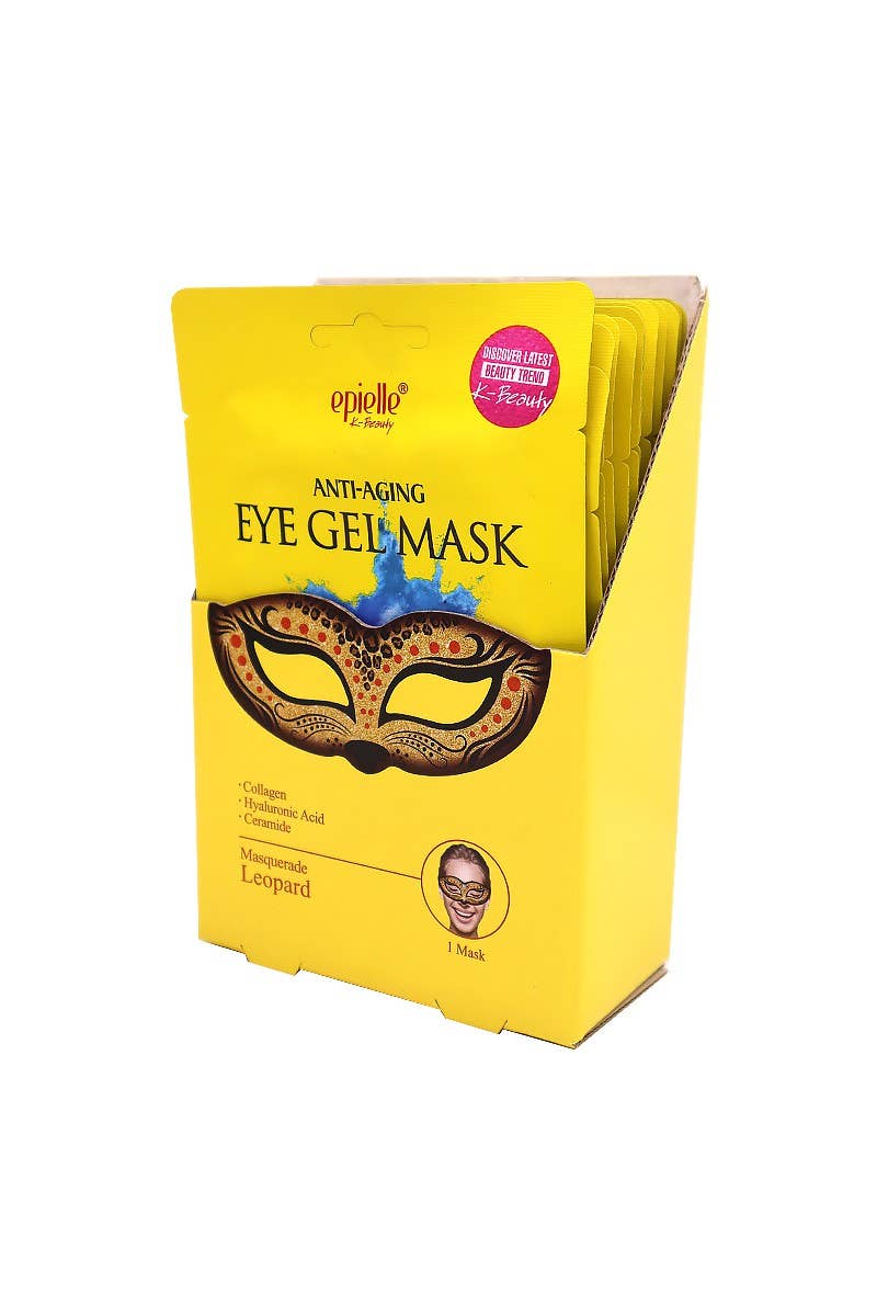 Epielle 1862 Leopard Masquerade Anti- Aging Eye Gel Mask