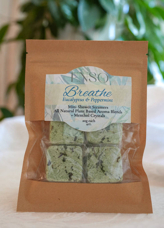 Breathe Aromatherapy Shower Steamers Menthol & Concentrated