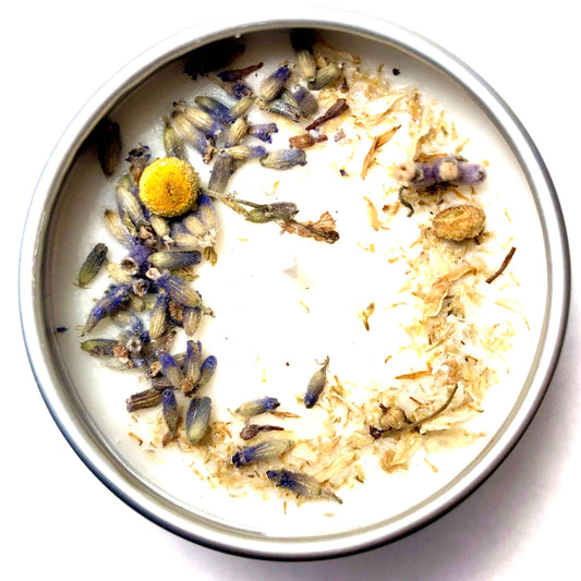 "Sweet Dreams" Lavender & Chamomile Soy Candle: 2. oz.