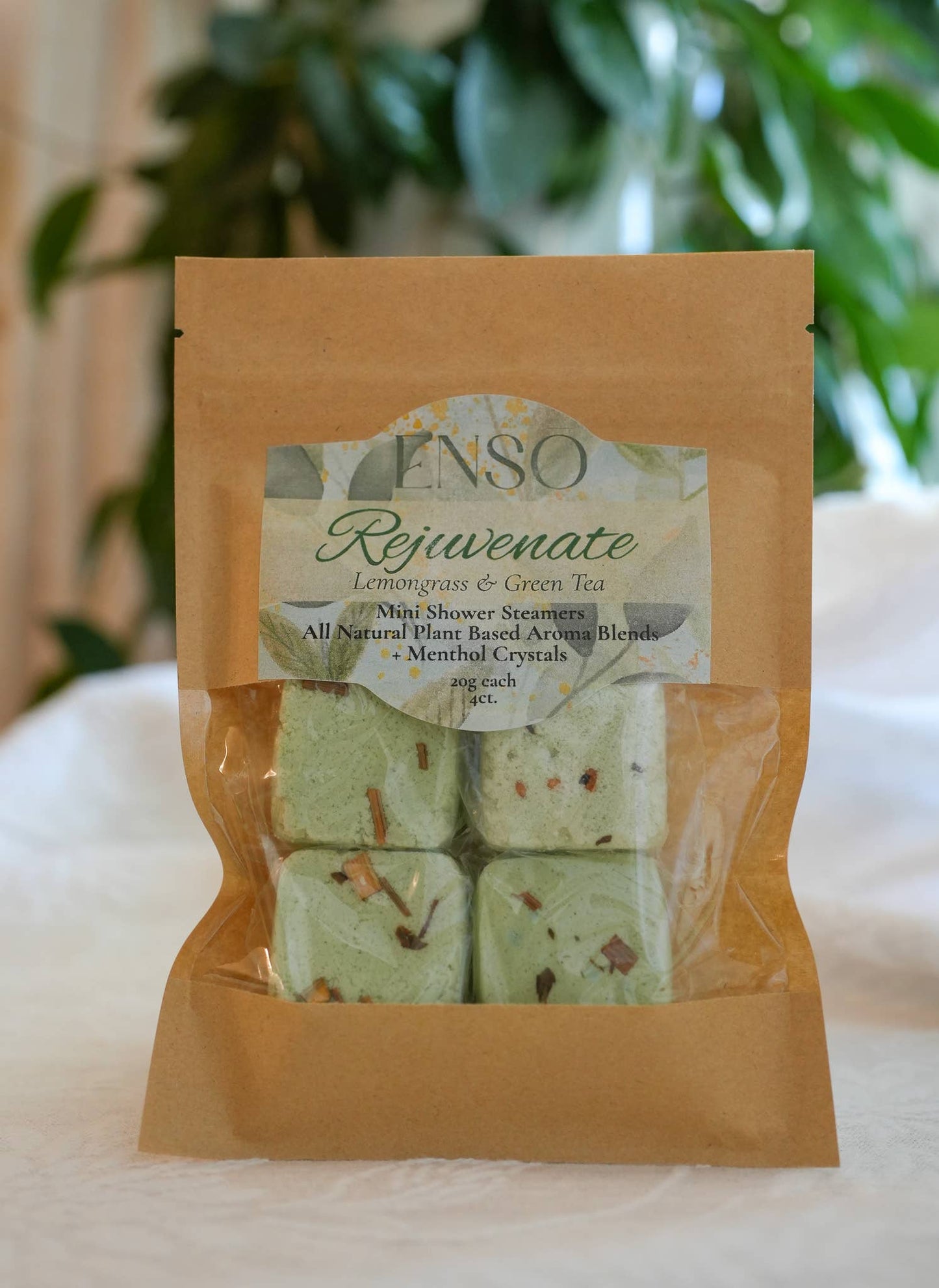 Rejuvenate Aromatherapy Shower Steamers Menthol Concentrated