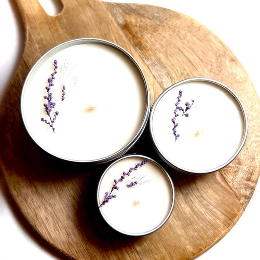 French Lilac Botanical Soy Candle: 2 oz.